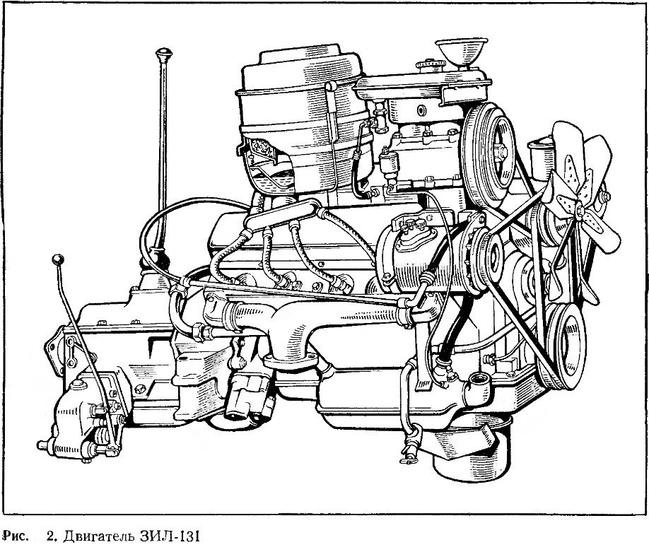Двигатель ЗиЛ-131